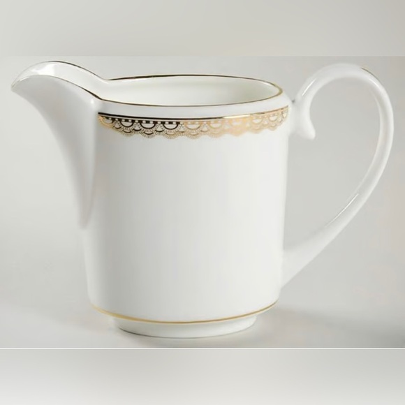 Waterford Other - Waterford Fine Bone China Creamer Lismore Lace Gold. New with tag!